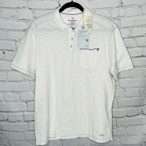 🆕 Tommy Bahama Salerno Slub Polo Shirt (Large)